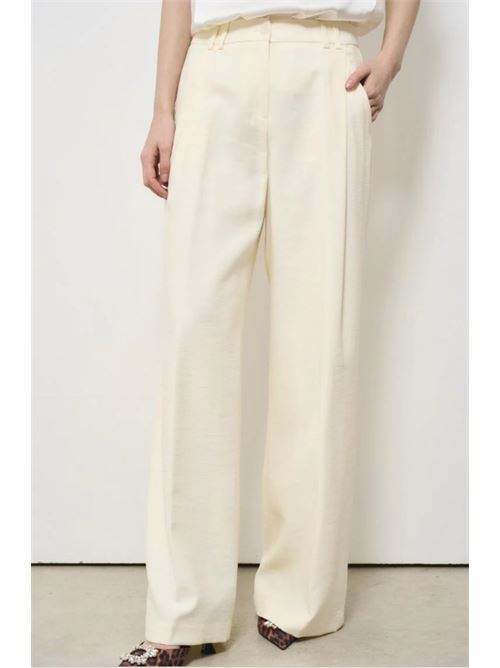 Pantalone a palazzo in lino Manila Grace MANILA GRACE | P110VU-MA332